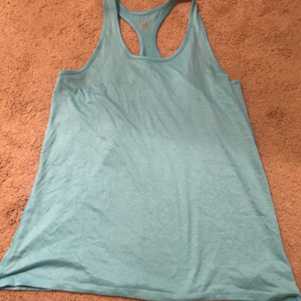 Nike blue tank.